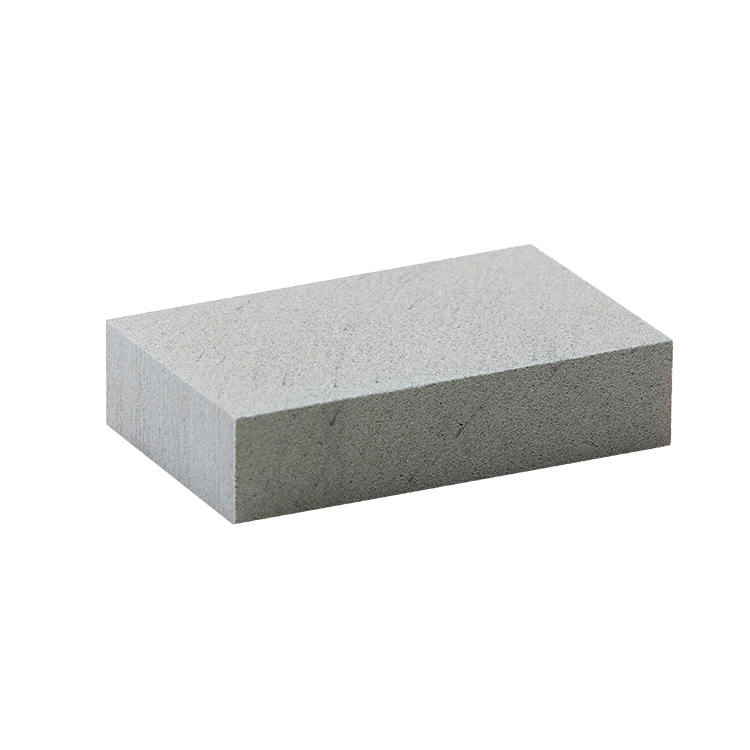 SNOLI Rubber Edge Polishing Block, coarse, 80 x 50 x 20 mm, in blister packaging