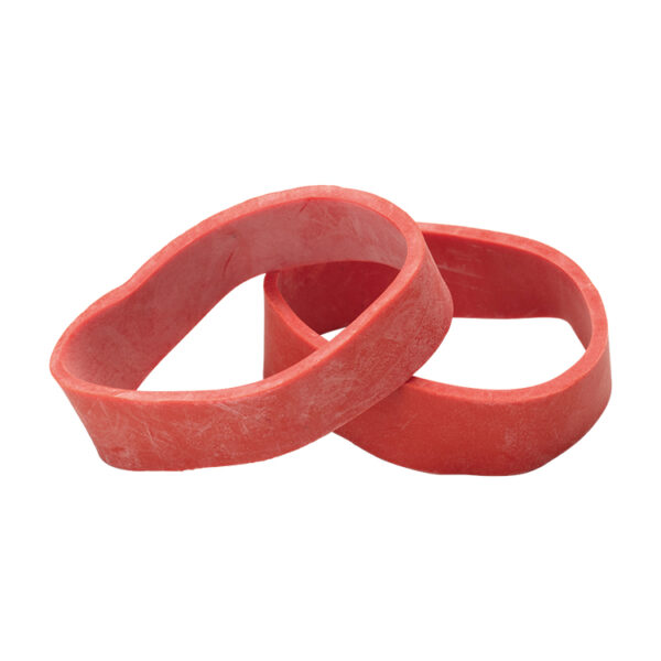 SNOLI Stoppergummi 40x13x2mm, rot Karton zu 100 Paar