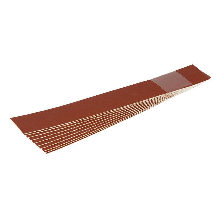 Spare Sandpaper Strips for 601, 10 pcs., self-adhesive