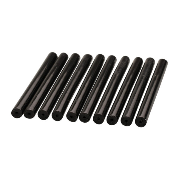 SNOLI Polygun Refill Sticks, black, 11.5mm Ø, 150 mm, pack/10 pcs.