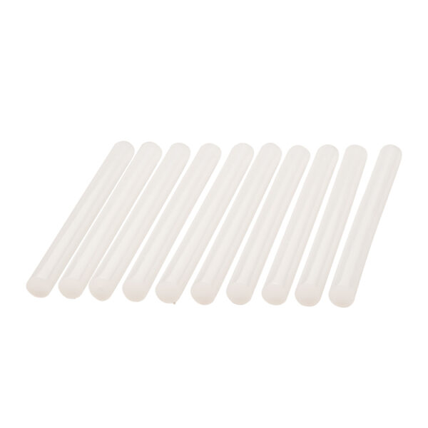 SNOLI Polygun Refill Sticks, transparent, 11.5mm Ø, 150 mm, pack/10pcs. 1